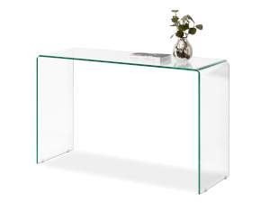 Konsola emerald transparentny, podstawa transparentny