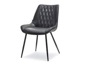 Krzesło adel czarny tkanina, podstawa czarny