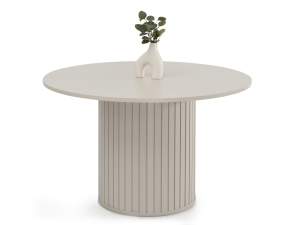 System aurora-a8-stół cashmere, podstawa cashmere