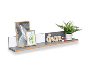System smart s09 półka szary-biały