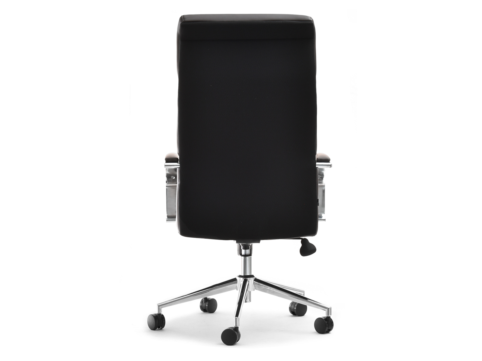 Fotel biurowy BOND BRĄZOWY ze skóry z ergonomicznym oparciem