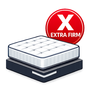 Materac X extra twardy