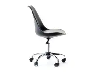 Krzesło z regulacją wysokości LUIS MOVE czarne - profil