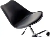 Krzesło z regulacją wysokości LUIS MOVE czarne - siedziskoi