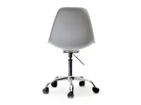 Krzesło regulowane do biura MPC MOVE białe - tył
