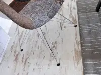 Fotel tapicerowany z podłokietnikami MPA ROD TAP patchwork - siedzisko