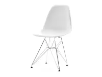 Produkt: Krzesło mpc rod biały tworzywo, podstawa chrom