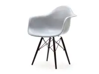 Produkt: Krzesło mpa wood szary tworzywo, podstawa czarny
