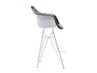 Krzesło tapicerowane do baru EPS ROD TAP 2 patchwork - profil