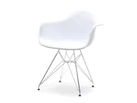 Produkt: Krzesło mpa rod biały tworzywo, podstawa chrom