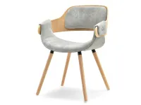 Produkt: krzesło twig dąb-popiel tkanina, podstawa dąb