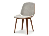Produkt: krzesło vince orzech-beż tkanina, podstawa orzech