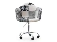Krzesło obrotowe tapicerowane MPA MOVE TAP PATCHWORK 2 - przód