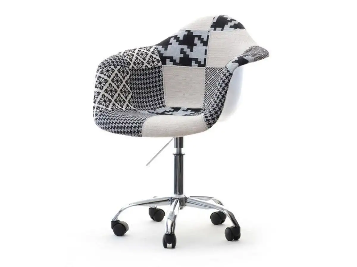 Krzesło obrotowe tapicerowane MPA MOVE TAP PATCHWORK 2