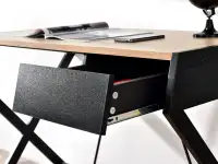 Minimalstyczne biurko skandynawskie DESIGNO czarne