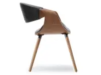 Krzesło w stylu vintage BENT - profil