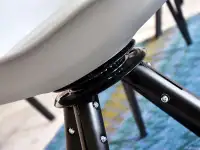 Krzesło obrotowe LUIS ROT szaro-czarne - detale