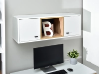 System puro pu11 półka biały-dąb