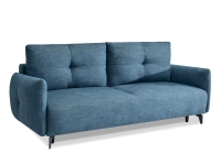 sofa lulu ocean tkanina, podstawa czarny 