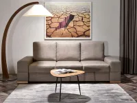 Produkt: sofa montana piaskowa tkanina, podstawa buk