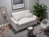 sofa milo popielaty tkanina, podstawa buk