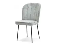 Produkt: krzesło olta jasny szary tkanina, podstawa czarny
