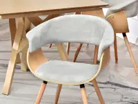 krzesło elina dąb-popiel tkanina,podstawa dąb