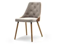 Produkt: krzesło magnum orzech-beżowy welur,podstawa orzech