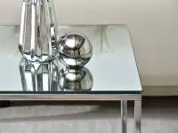 Stolik bali-S chrom-lustro, podstawa chrom