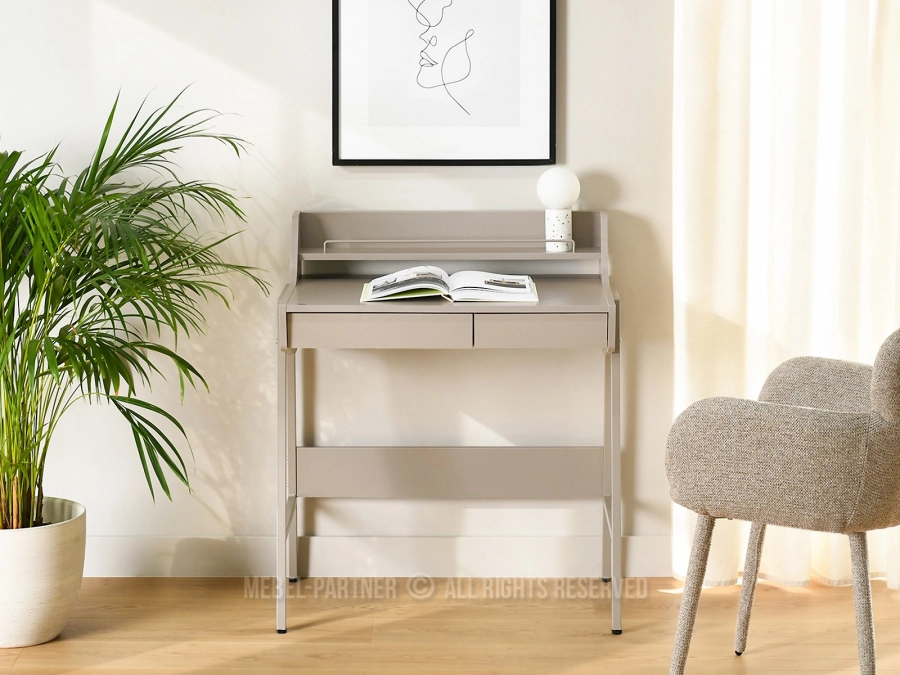 Minimalistyczne biurko, idealne do home office