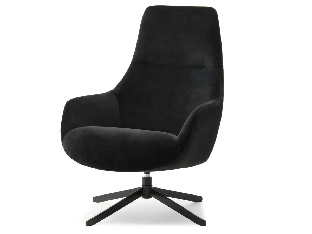 CZARNY fotel premium ARMANDO OBROTOWY