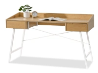 DĘBOWE biurko z szufladami w stylu skandynawskim ESLOV