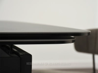 Designerski stół GRAFIT MARMUR PIETRA DANZEN - grubość blatu 1 cm