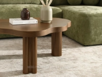 Drewniany stolik chmurka SAMARIS A ORZECH - designerska forma