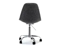 Obrotowe krzesło tapicerowane MOP MOVE TAP pepitka - profil