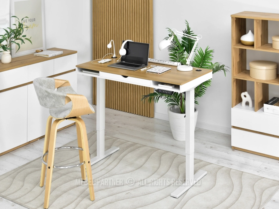 Biurko regulowane - Nowoczesny design i funkcjonalność w doskonałym połączeniu!