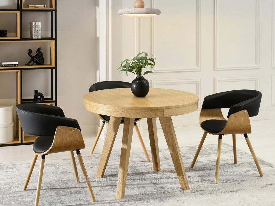 Stół fornirowany - naturalna elegancja i funkcjonalność w stylu skandynawskim