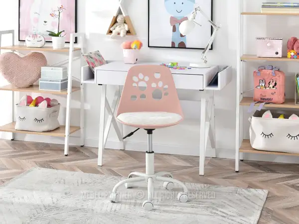 Krzesło obrotowe dla dziewczynki - idealne rozwiązanie do pokoju dziecięcego