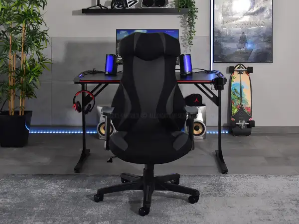 Materiałowy fotel gamingowy - Odkryj wyjątkowy styl naszego fotela