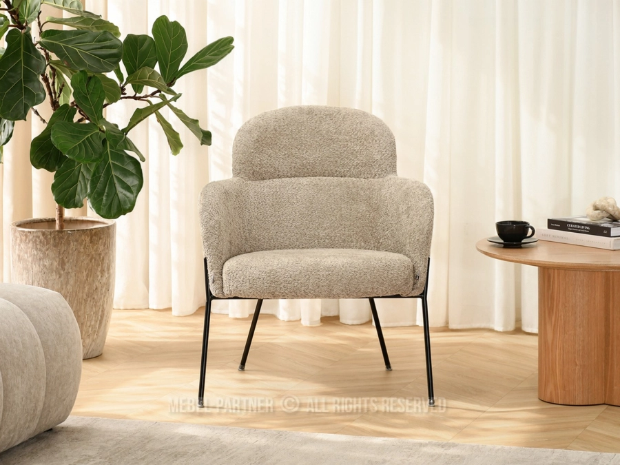 Fotel wypoczynkowy tapicerowany - styl, design i trwałość