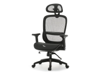 Produkt: Fotel-biurowy iker czarny, podstawa czarny
