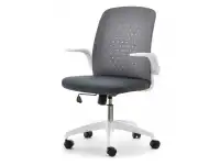 Produkt: Fotel biurowy alto grafitowy biały mesh, podstawa czarny