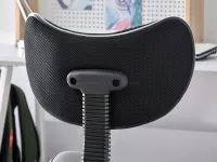 Zdrowe krzesło do komputera dla dziecka CAT CZARNO-SZARE - charakterystyczne detale