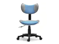 Produkt: Fotel biurowy cat niebieski-szary, podstawa chrom