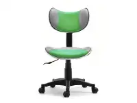 Produkt: Fotel biurowy cat zielony-szary, podstawa chrom