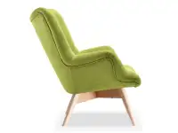 Fotel wypoczynkowy pikowany FLORI MECH NOGA BUK - profil