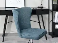 Krzesło regulowane SELLA CROSS JEANS CZARNA NOGA - komfortowe siedzisko