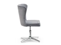 Krzesło do biurka bez kółek SELLA CROSS NOGA CHROM - profil