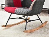 Fotel bujak SIBIL PATCHWORK 3 - BUK - podstawa