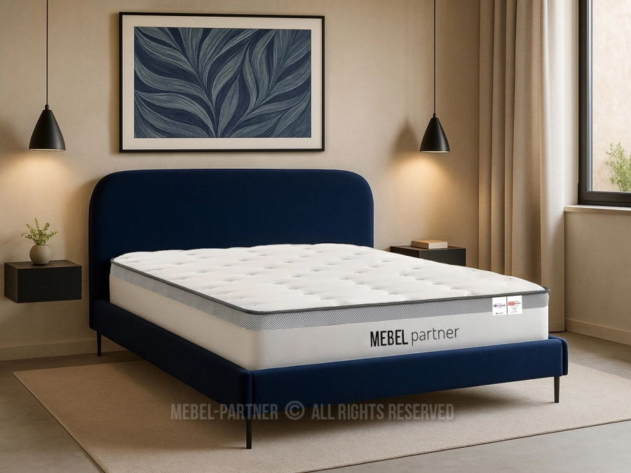 Trzy strefowy materac kieszeniowy o średniej twardości